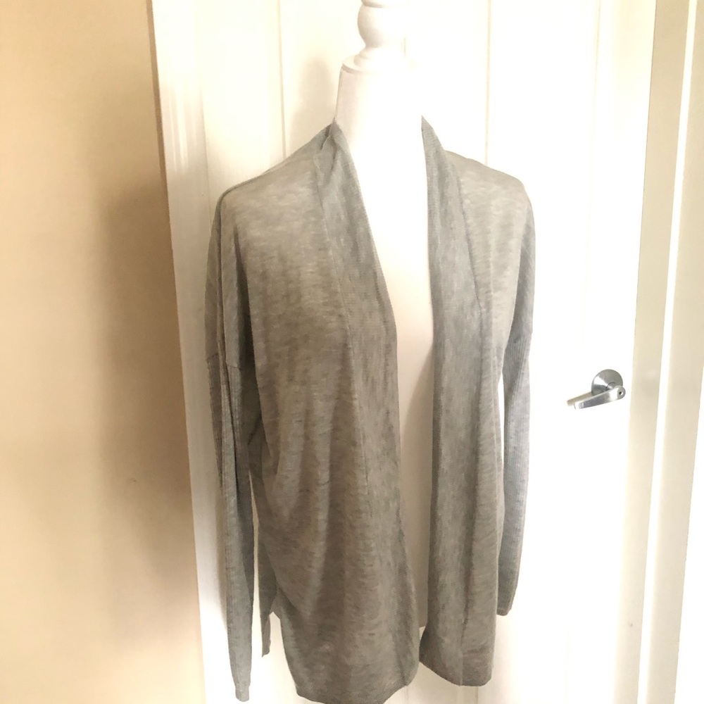 Light Gray Knit Cardigan Mossimo